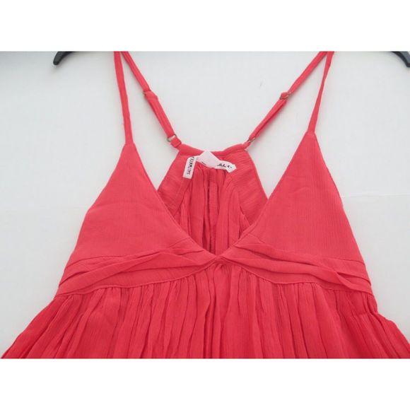 O'Neill SP0416026 Women's Sz S Red Saltwater Solids Tank Dress Swim Cover-Up $50 - Picture 6 of 7